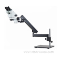 folded stand with base 7-45x zoom stereo microscope